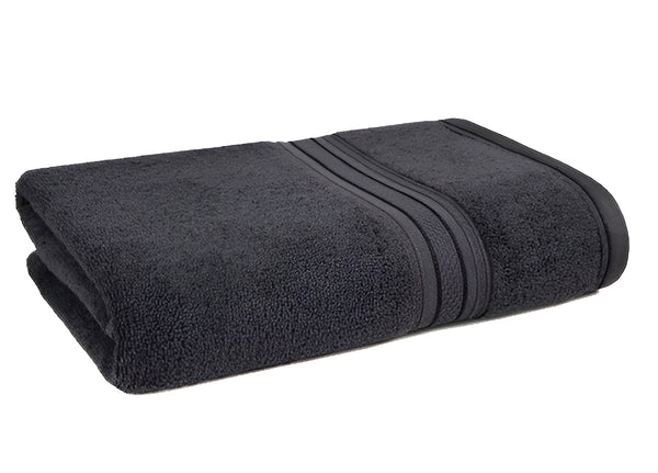 Grey Color-100% Pure Cotton 450 GSM Bath Towel (75 cms x 145 cms)